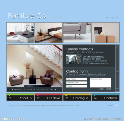 創意網頁設計圖片 點燃視覺靈感，打造非凡用戶體驗